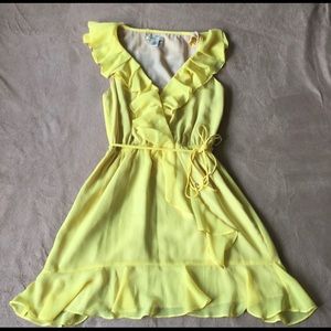 Very beautiful yellow dress